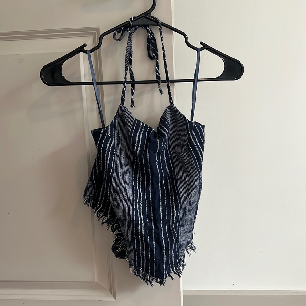 BANDANA STYLE HALTER TOP